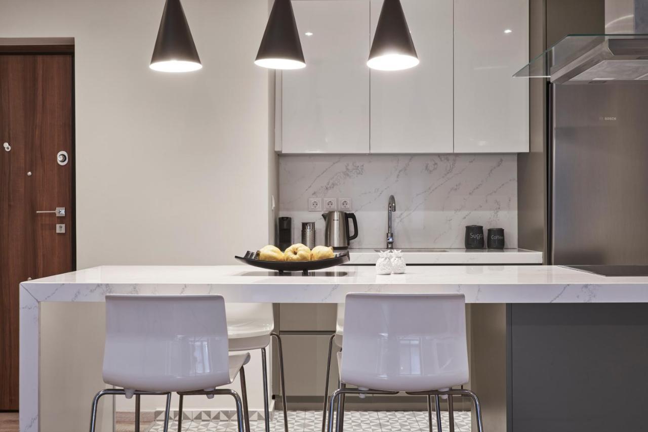 Charitos Iχ, Chic N Modern 2Bd Apt Athen Exterior foto