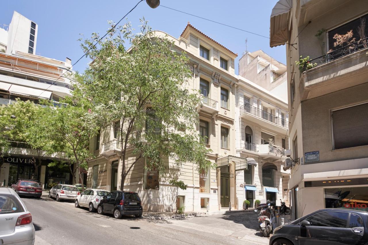 Charitos Iχ, Chic N Modern 2Bd Apt Athen Exterior foto