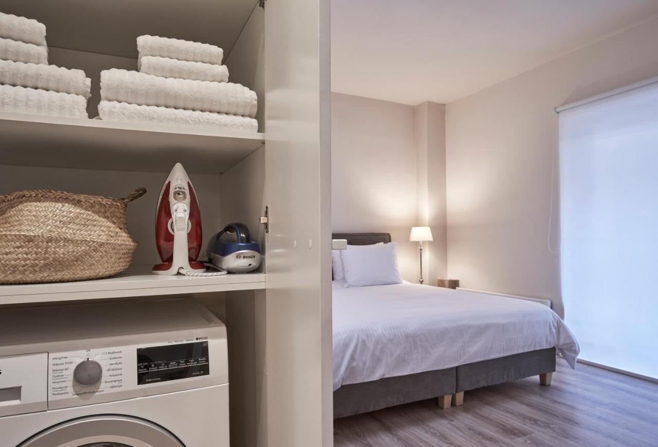 Charitos Iχ, Chic N Modern 2Bd Apt Athen Exterior foto